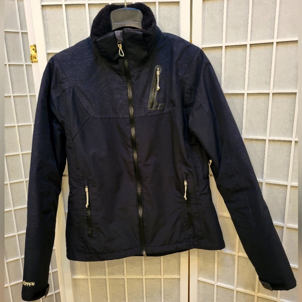 Womens Koppen Ski Jacket in Black, sz S